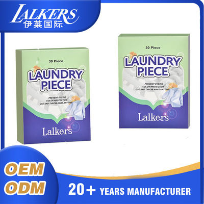 Bom preço Folhas de detergente de roupa personalizadas de limpeza profunda Folhas de sabão de roupa leve on-line