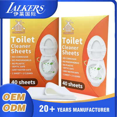 Bom preço OEM Eco Toilet Tablets Solúvel em água Reduz a aderência estática Fácil de usar on-line