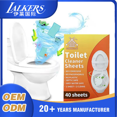 Bom preço Eco-friendly Biodegradable Toilet Cleaning Strips Baseado em Plantas Personalizável on-line