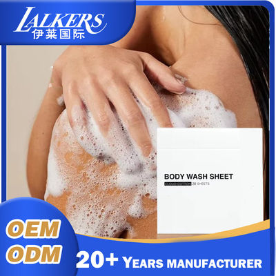 Bom preço Fácil preparação Folhas secas de sabão de fragrância natural portáteis e leves on-line