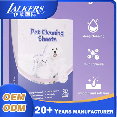 Bom preço Eco-friendly Pet Clean Sheet Inofensivo Suave Biodegradável Personalizável on-line