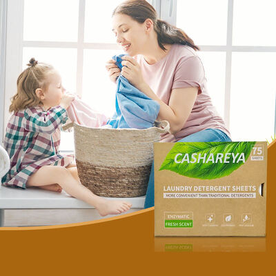 Descontaminação profunda Lata de detergente de roupa de rótulo privado Lata de lavagem de roupa descartável