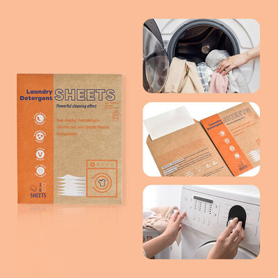 Fabricante de lençóis de cozinha Remover de lençóis de lavanderia Folha suavizante de tecido para mancha de lavanderia eficaz
