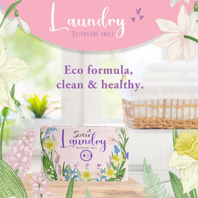 Bom preço Folhas de Detergente para Roupa Ecológicas com Fragrância Limpeza Profunda e Folha de Lavagem Sem Líquido on-line