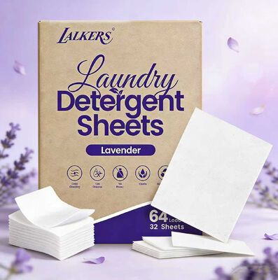 Folhas de Lavanderia Eco Conscientes em Atacado Fornecem Limpeza Forte para Manchas Pesadas