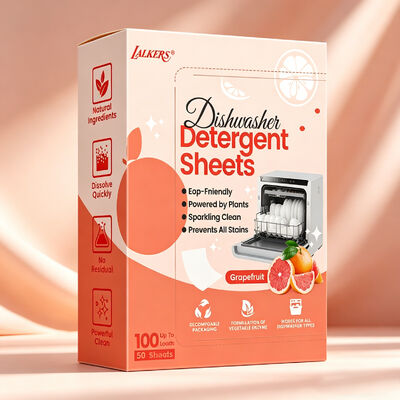 Bom preço Folhas Biodegradáveis Ecológicas Hipoalergênicas para Lavar Louça Atacado Folhas Personalizadas para Lava-louças on-line