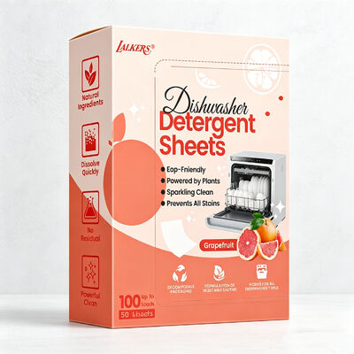 Bom preço Eco-Friendly Hypoallergenic Long-Lasting Dish Washing Sheets and Dishwasher Cleaning Sheets on-line