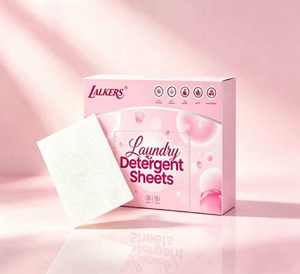 Bom preço Folhas de Detergente Ecológico para Roupa com Poder de Limpeza Forte e Fragrância Personalizável on-line