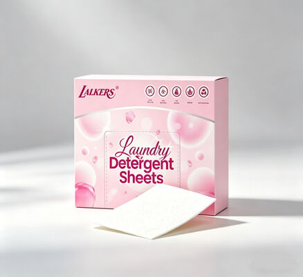 Folhas de Detergente para Roupa Ecológicas de Limpeza Forte com Fragrância Personalizável