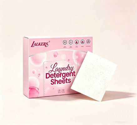 Folhas de Detergente Ecológico de Limpeza Forte Removem Manchas Difíceis Facilmente