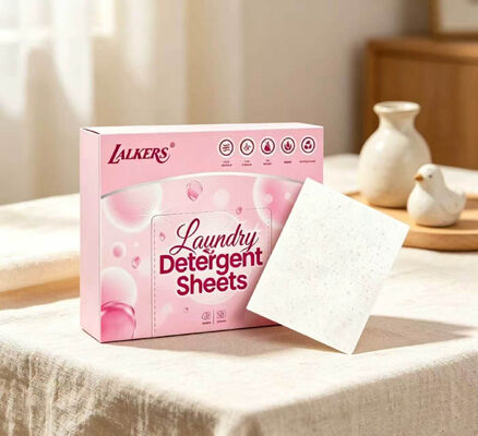 Bom preço Folhas de detergente para roupa ecológicas com poder superior de remoção de manchas para roupas muito sujas on-line