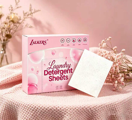 Bom preço Folhas de detergente de roupa sustentável feitas sob medida com fórmulas de plantas suaves e poderoso controle de manchas on-line