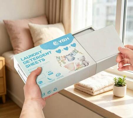 Bom preço Folhas de detergente para a roupa ecológicas com desperdício zero para limpeza poderosa de manchas difíceis on-line