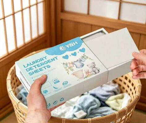 Bom preço Folhas de detergente de roupa sem plástico e ecológicas para limpeza de qualidade superior de manchas duras on-line