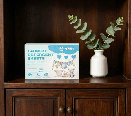 Bom preço Folhas de detergente de roupa biodegradáveis e ecológicas de 11*14 cm para remoção de manchas resistentes on-line