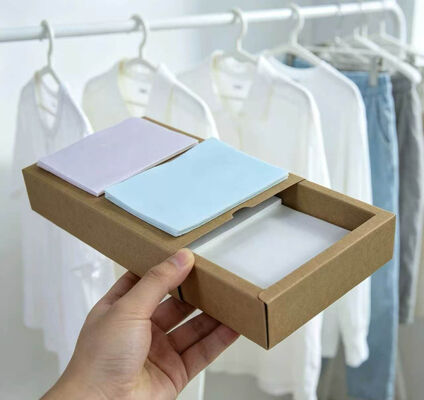 Folhas de detergente de roupa de rápida dissolução ecológicas para remoção de sujeira resistente