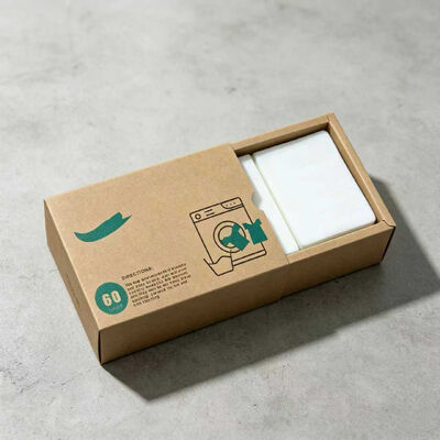 Folhas de detergente de roupa ecológico com remoção profunda de manchas e fragrância personalizável para casas de aluguer