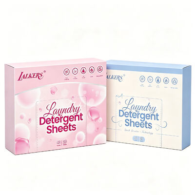 Bom preço Folhas de detergente de roupa biodegradáveis e sem plástico, com poderosa capacidade de limpeza de manchas on-line
