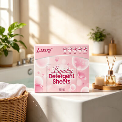 Bom preço Tiras de detergente para a roupa ecológicas supercondensadas com fragrância personalizável para manchas difíceis on-line