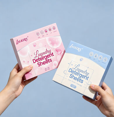 Bom preço Folhas de detergente de roupa ecológico com forte limpeza e fragrância personalizável para manchas resistentes on-line