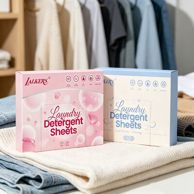 Bom preço Folhas de detergente para a roupa ecológicas hipoalergênicas com fragrância personalizável para manchas difíceis on-line