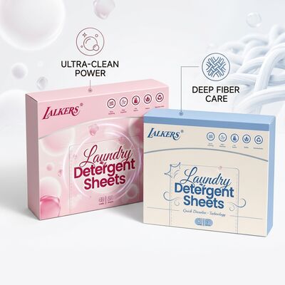 Bom preço Folhas de Detergente para Roupa à Base de Plantas com Embalagem Zero Desperdício e Tiras Ecológicas Pré-Medidas para Lavanderia on-line