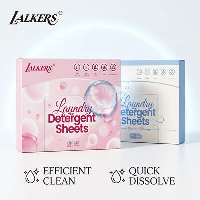 Bom preço Folhas de detergente para roupa de resistência comercial compatível com todas as temperaturas com surfactante vegetal on-line