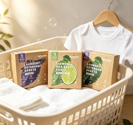 Bom preço Folhas de detergente para roupa totalmente solúveis, sem plástico não tóxico, para uso comercial online