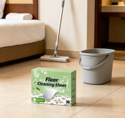 Folha de Limpeza de Piso Surfactante Vegetal de Dissolução Rápida, Limpador de Piso Dissolúvel Seguro para Animais de Estimação